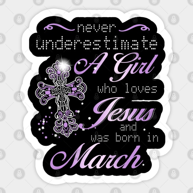 March Girl Sticker by xylalevans